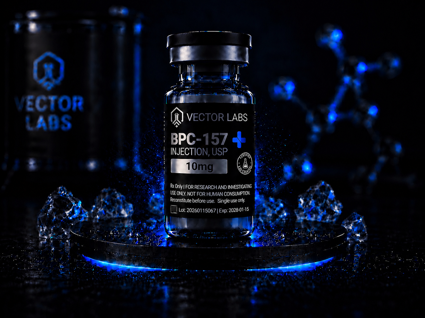 BPC-157 10mg Vector Labs Medellín