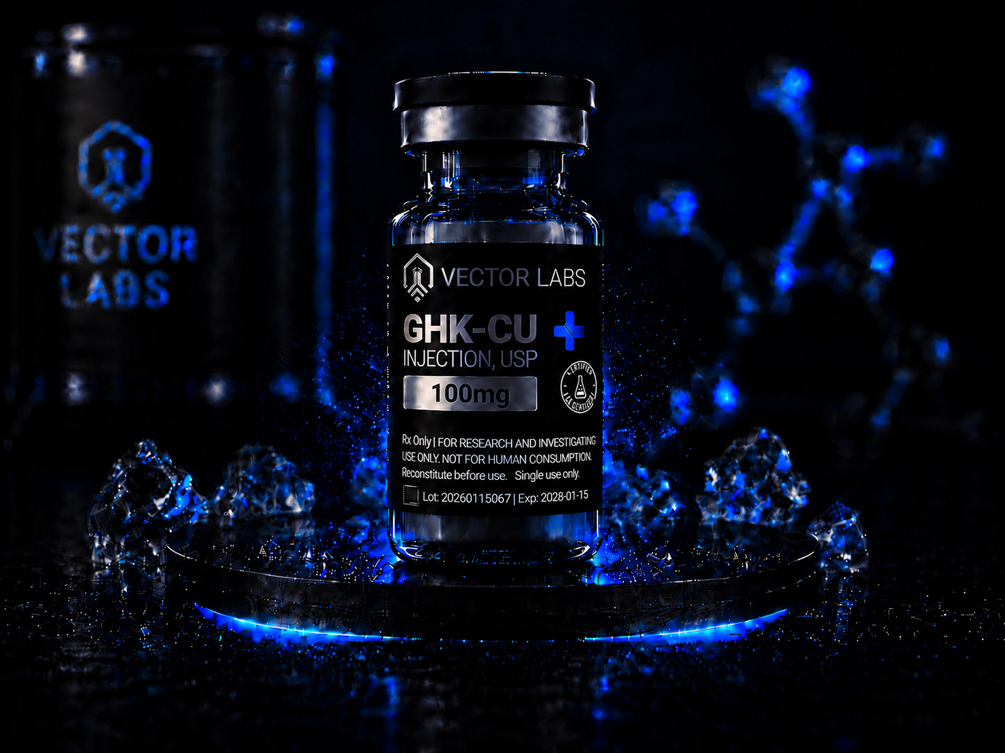 GHK-Cu 100mg Vector Labs Medellín