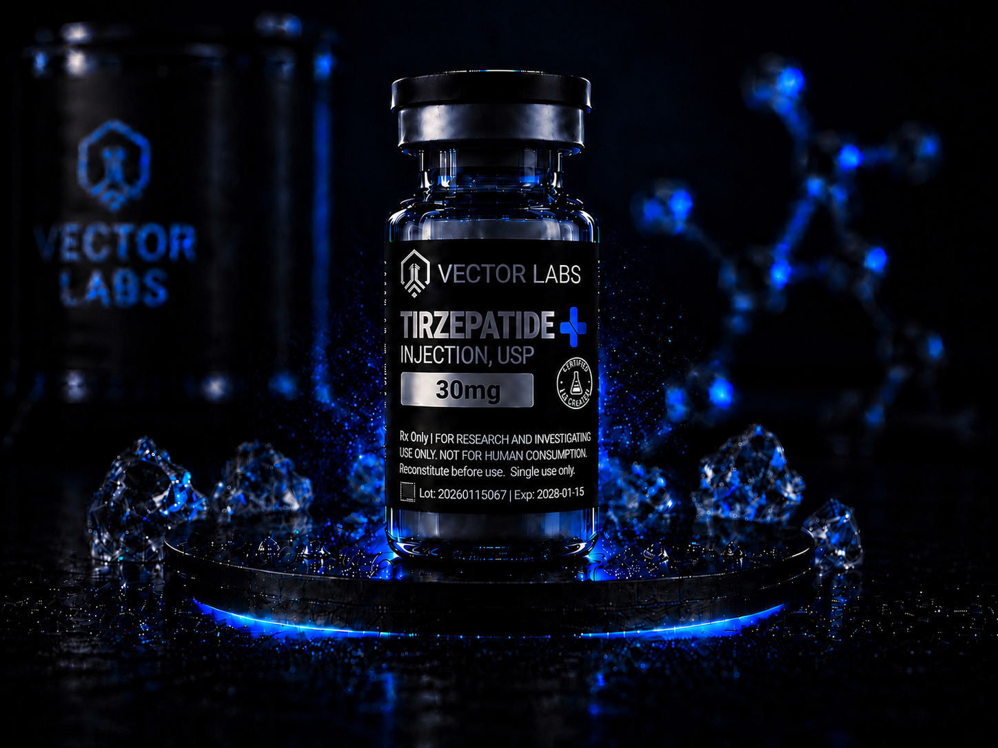 Tirzepatide 10mg Vector Labs